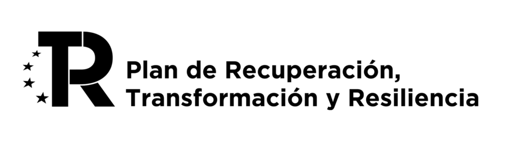Emblema y logotipo de Plan de Recuperación Transformación y Resiliencia