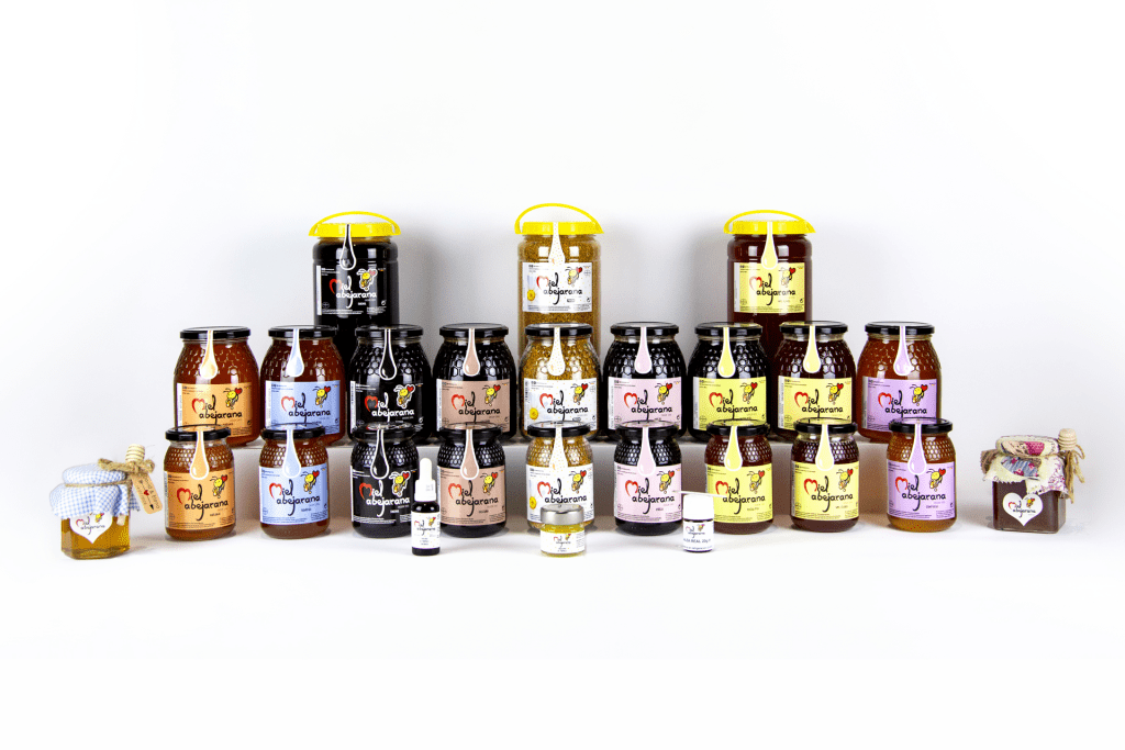 Gama completa productos MIEL ABEJARANA * miel 100% origen España
