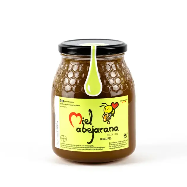 Miel de Eucalipto 1 kilo * miel 100% origen España