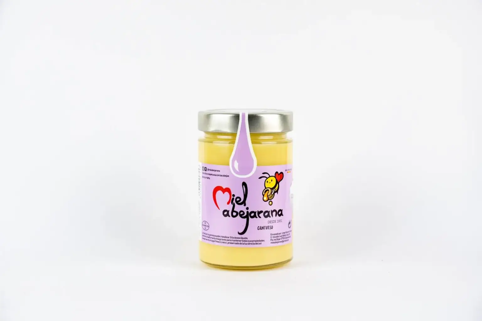 Crema de miel 100% natural perfecta para untar
