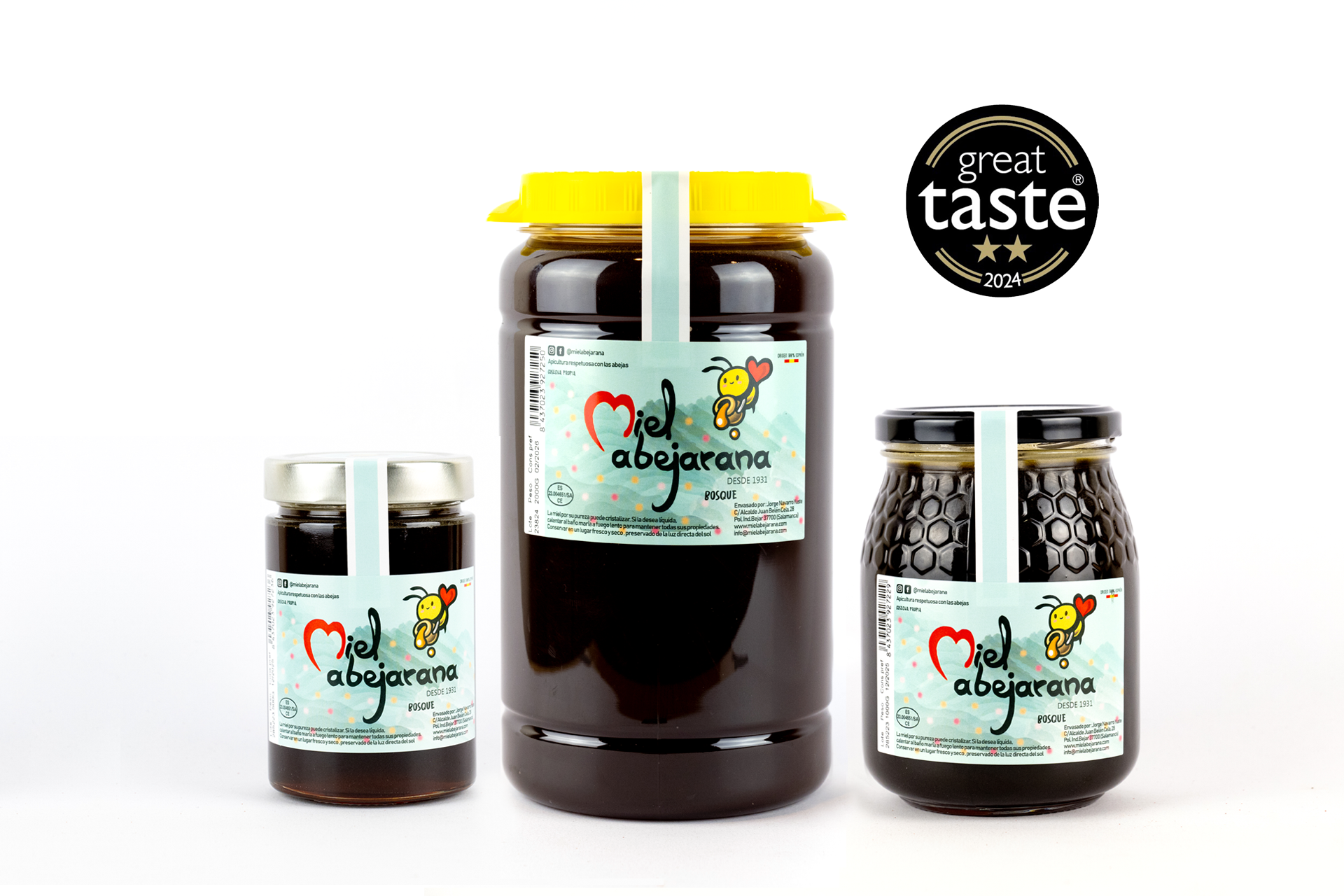 Miel de Bosque galardonada en los Great Taste Awards 2024 | MIEL ABEJARANA