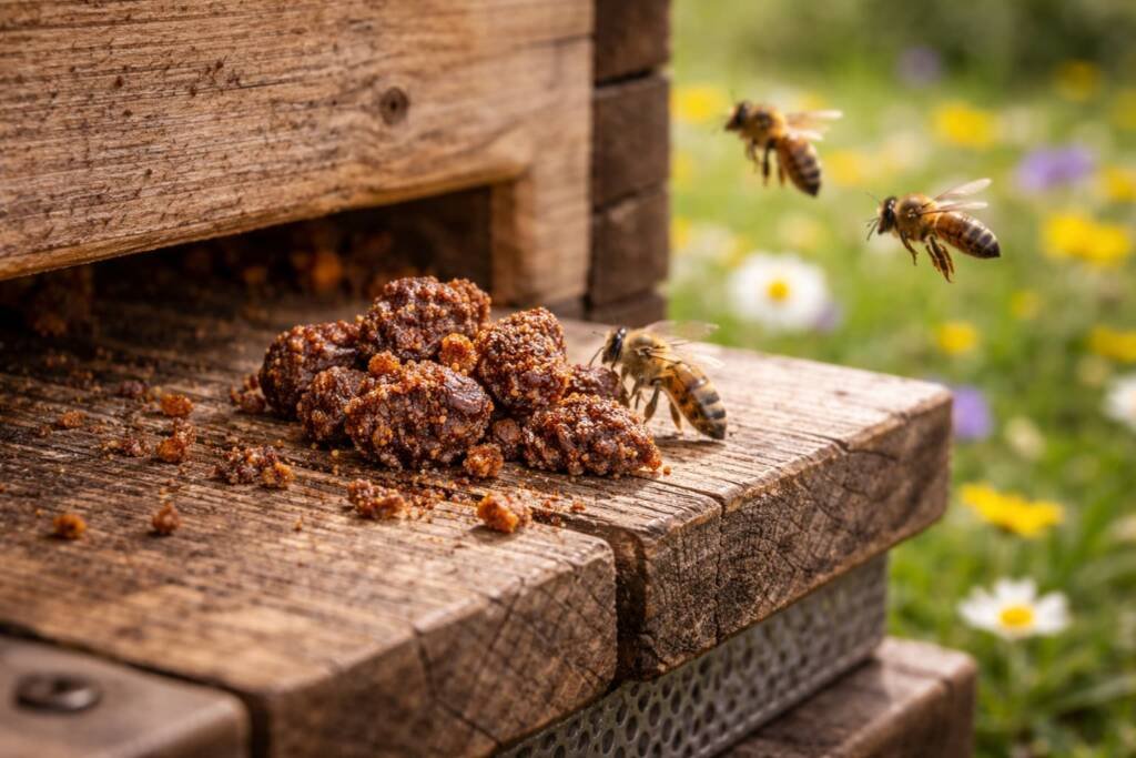 própolis natural producida por abejas